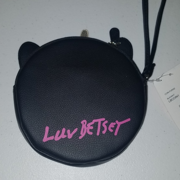 Betsey Johnson unicorn kitty wristlet - Picture 2 of 6